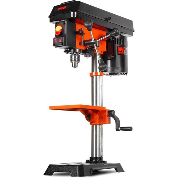 WEN 10-Inch Benchtop Drill Press with Work Light