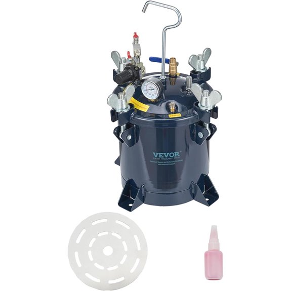 VEVOR 10L Spray Paint Pressure Pot with Accessories