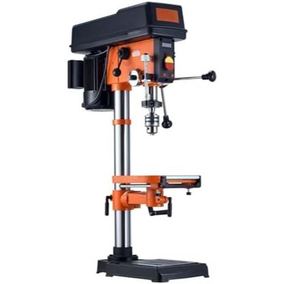 12-inch Variable Speed Drill Press with Laser Guide