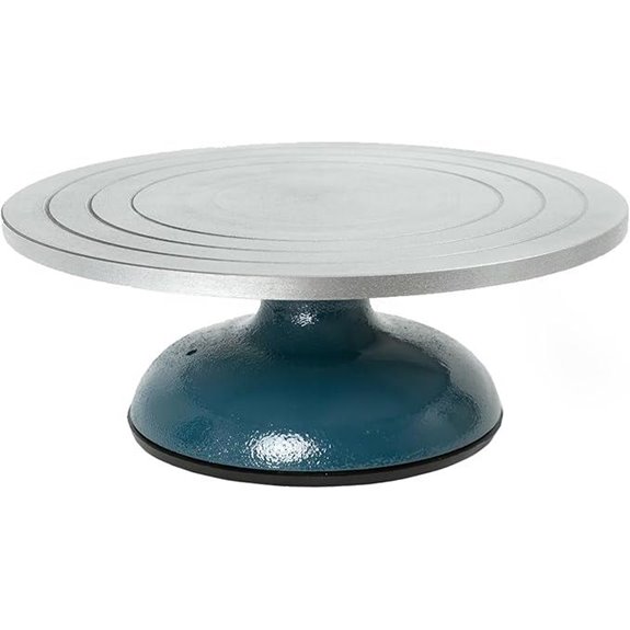 DUPDMKIN 12 Metal Pottery Wheel with Bearings