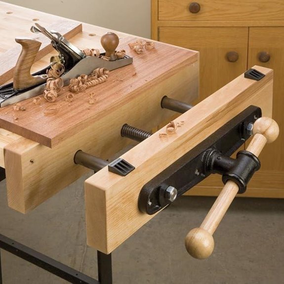 Rockler 12” Quick Release Woodworking Vise Clamps