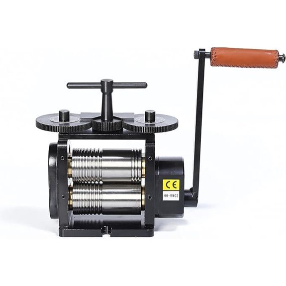 130mm Manual Jewelry Rolling Mill Machine