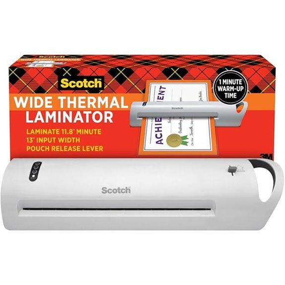 Scotch Thermal Laminator 13-Inch Wide Home & Office