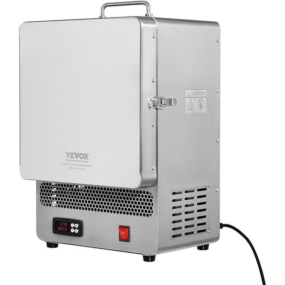 VEVOR 1500W Electric Kiln for Metal & Clay