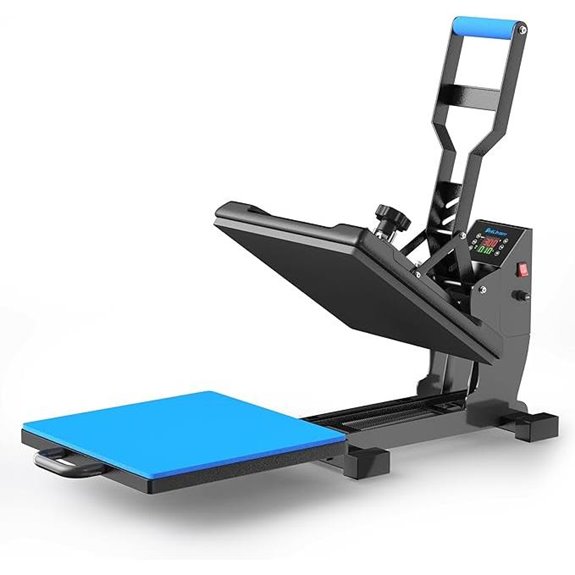 Delclynee 15x15 Slide-Out Heat Press Machine