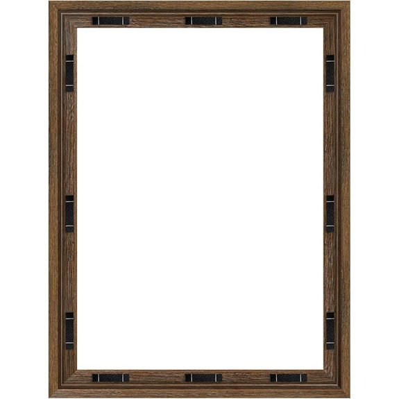 Abtgt 16x20 Canvas Floating Frame Brown 1 Pack