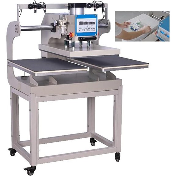 16x24 Pneumatic Heat Press with Infrared Adjustment