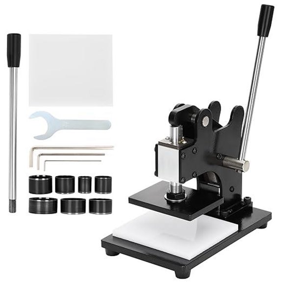 Leather Cutting Machine 1 Ton with Adjustable Pressure