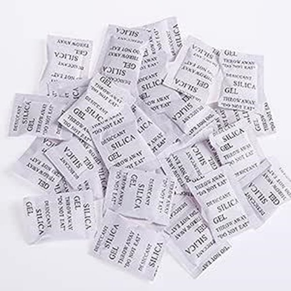 200 Pcs Food Grade Silica Gel Desiccant Pack