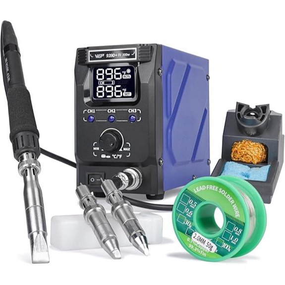 WEP 939D+IV 300W Soldering Station with Tips