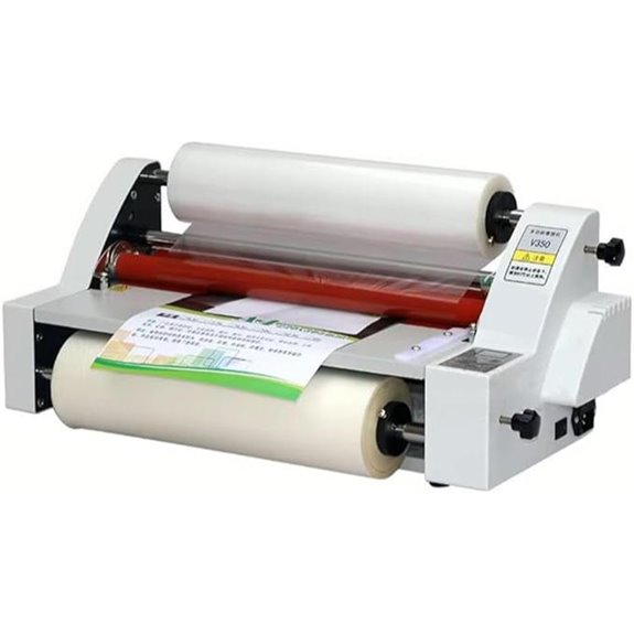 350mm Cold Hot Roller Laminator with Digital Display