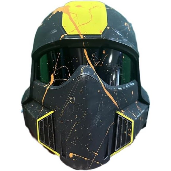 3D Printed B-01 Helmet Cosplay/Prop From HD2 Video Game (Center Stripe)