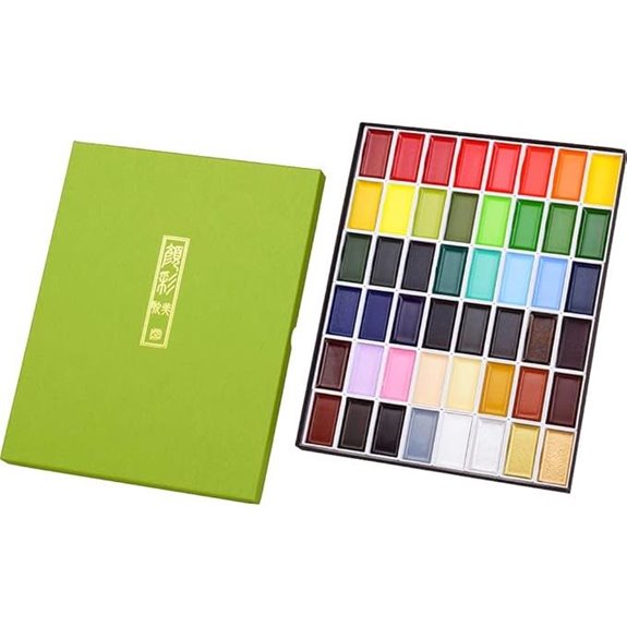 Kuretake Gansai Tambi Watercolor Set 48 Colors