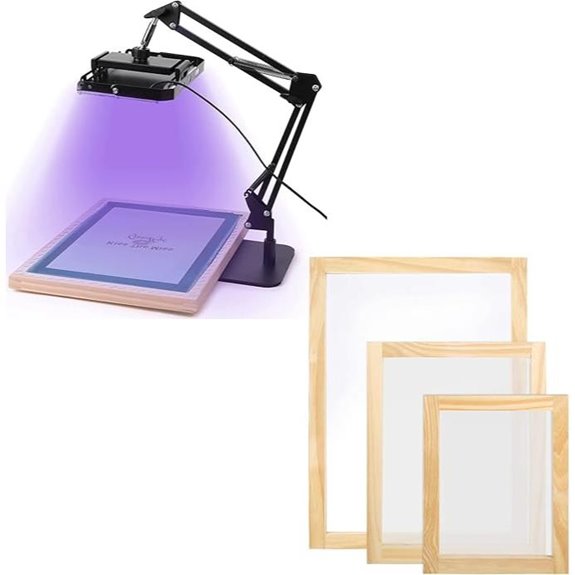 Caydo 50W LED UV Screen Printing Light Kit