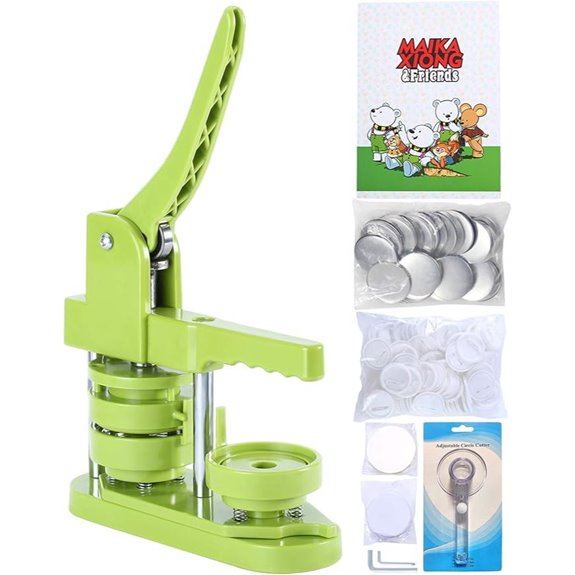 Button Maker Machine 58mm (3rd Gen) with Accessories