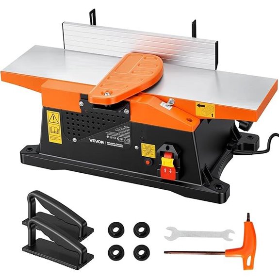 VEVOR 6-Inch Benchtop Jointer with Adjustable Fence