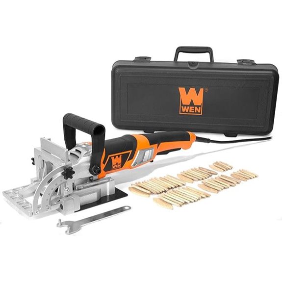 WEN JN8504 8.5-Amp Plate and Biscuit Joiner with Case and Biscuits