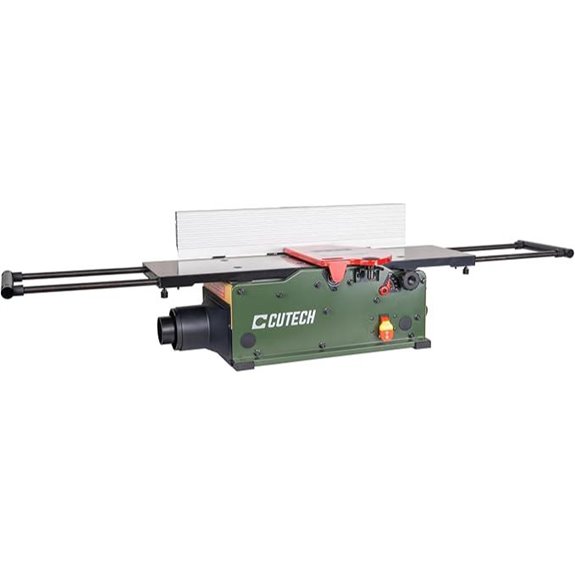 Cutech 8-Inch Spiral Cutterhead Jointer with Fence