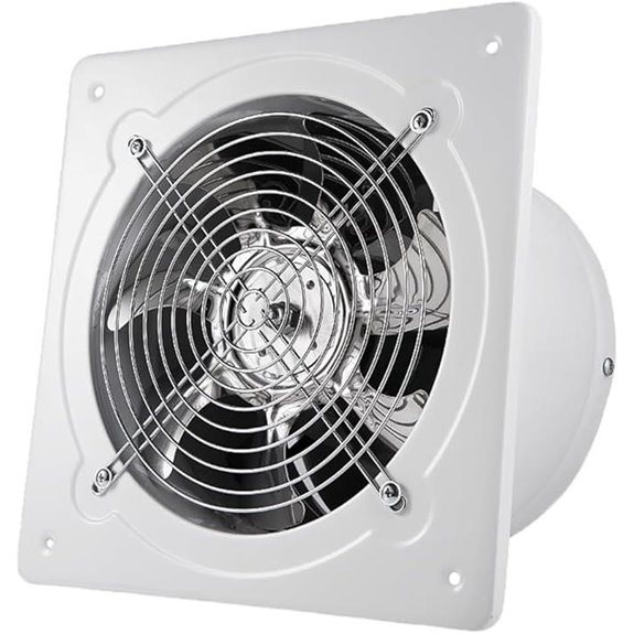 8-Inch Wall-Mounted Exhaust Fan 735 CFM