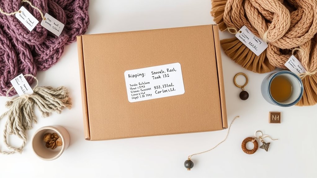 accurate clear shipping labels