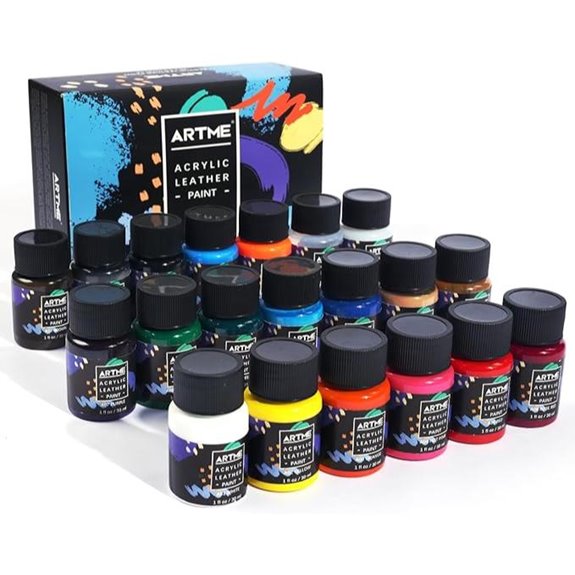 ARTME Acrylic Leather Paint Set 20 Colors