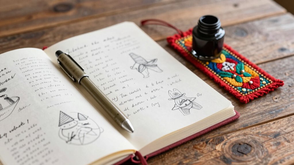 adding story to handmade crafts