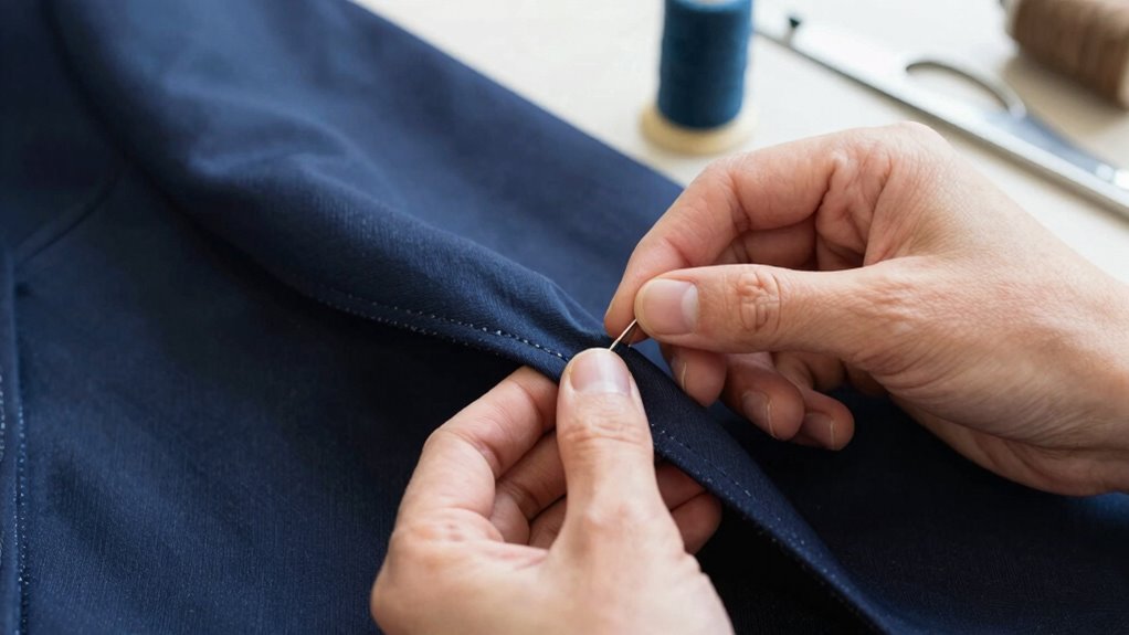 adjust hem without ripping