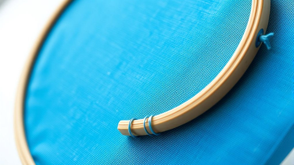 adjust tension and hoop pressure