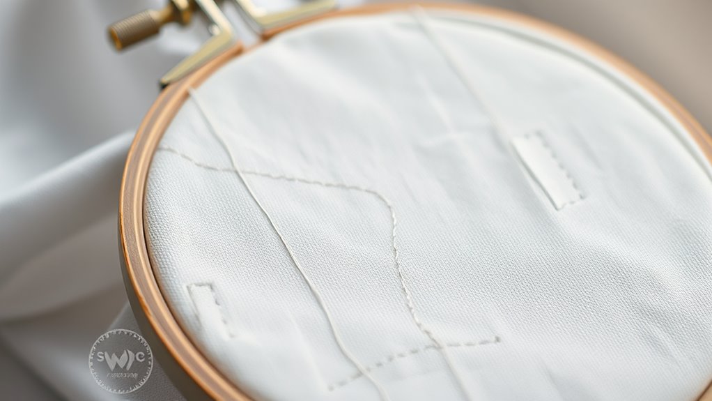 adjust tension for invisible thread