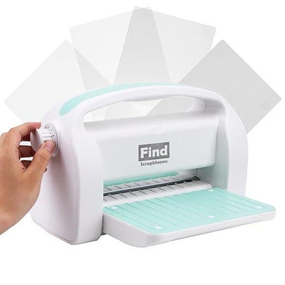 Scraplooms Adjustable 9-Inch Die Cutting & Embossing Machine
