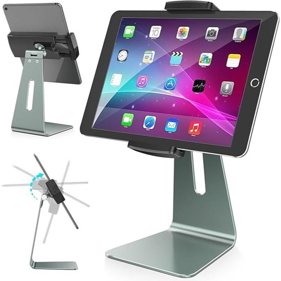 AboveTEK Aluminum Tablet Stand for 7-13 Inches