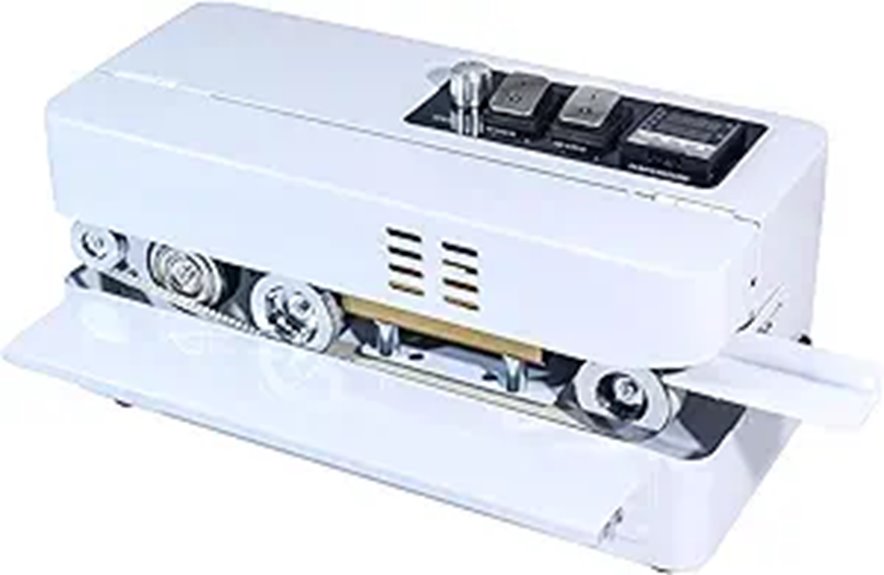 Automatic Bag Sealing Machine with Adjustable Settings