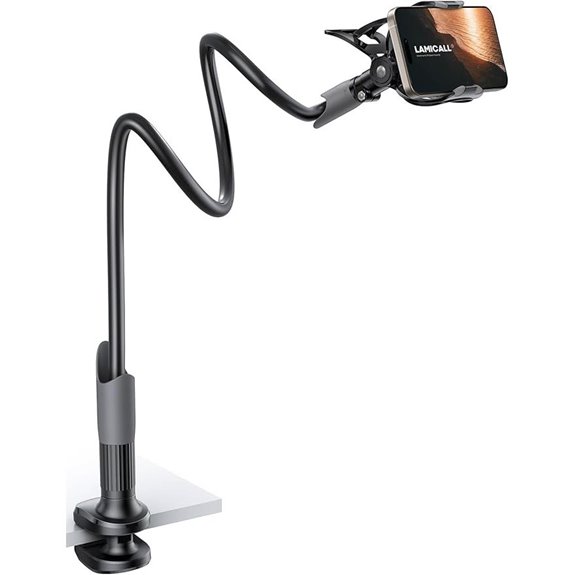 adjustable bed phone holder