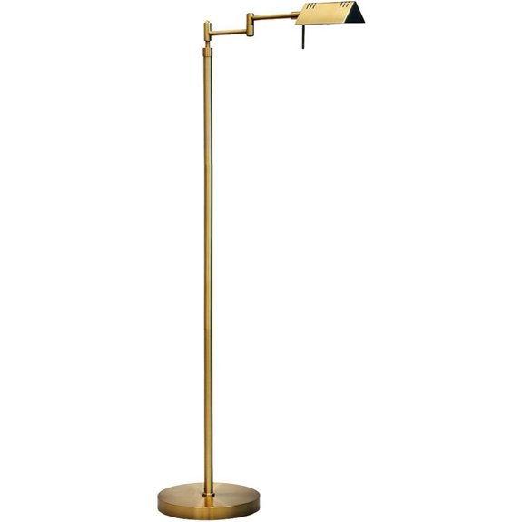 O’Bright Dimmable LED Floor Lamp with Swing Arms