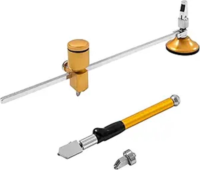 Circular Glass Cutter with Adjustable Head