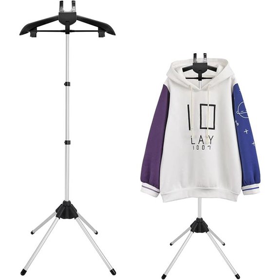 Adjustable T-Shirt Display Stand for Retail Clothing