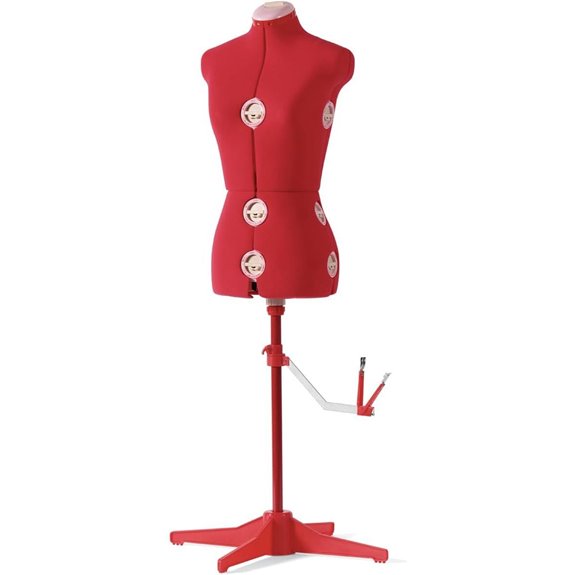Singer Adjustable Female Dress Form with 12 Dials