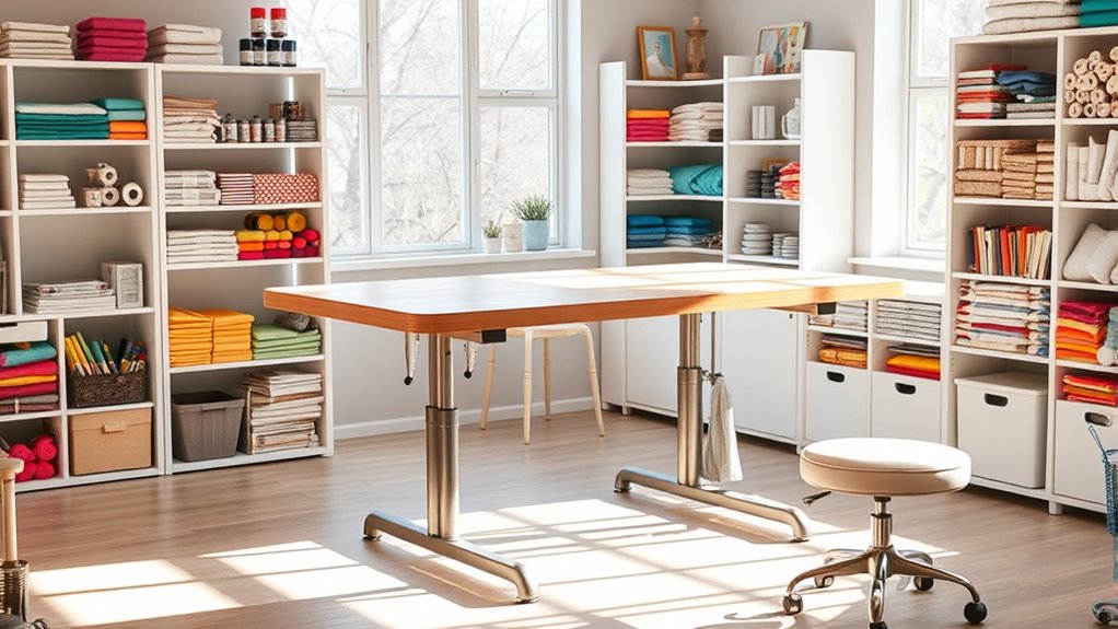 adjustable height durability size