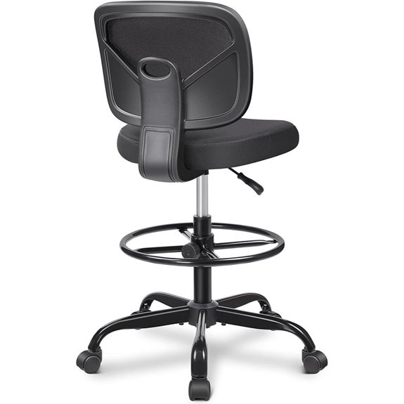 Primy Adjustable Mesh Drafting Desk Chair