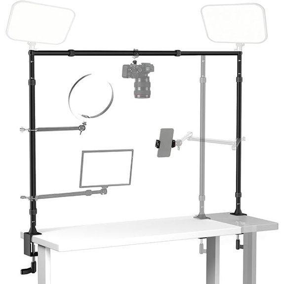 EMART Adjustable Camera Mount Rig with Phone Holder