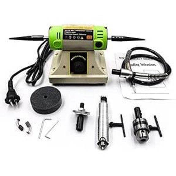 Variable Speed Bench Grinder and Polisher