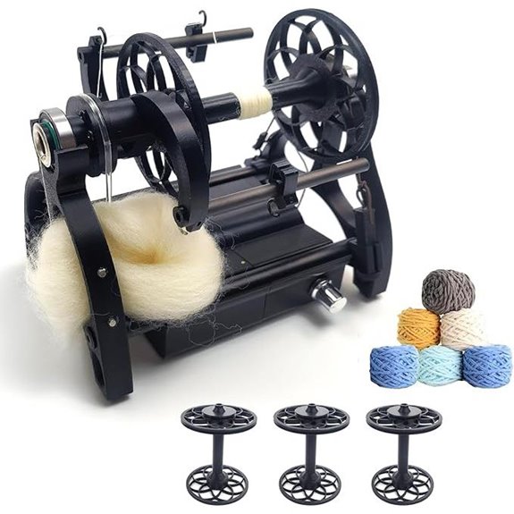 Electric Yarn Winder with Adjustable Speed