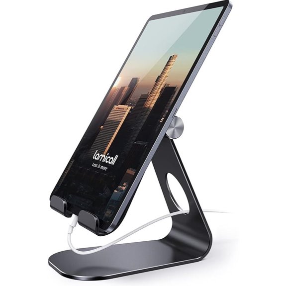 Lamicall Adjustable Tablet Stand for iPad & Kindle