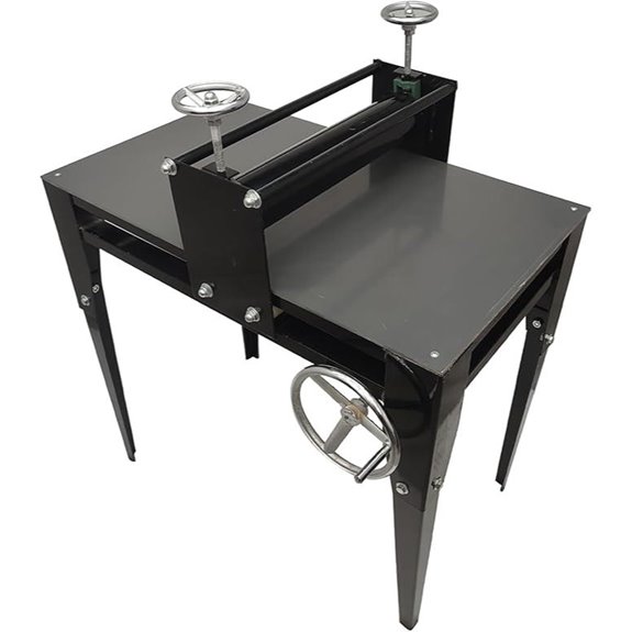 WYDDDARY Ceramic Clay Slab Roller with Adjustable Thickness