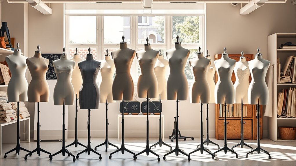 adjustable versatile stable mannequin