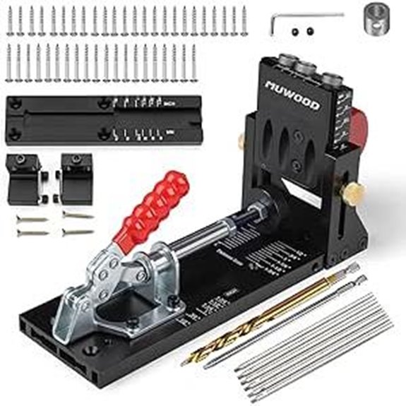 Adjustable Pocket Hole Jig for Strong Wood Joints