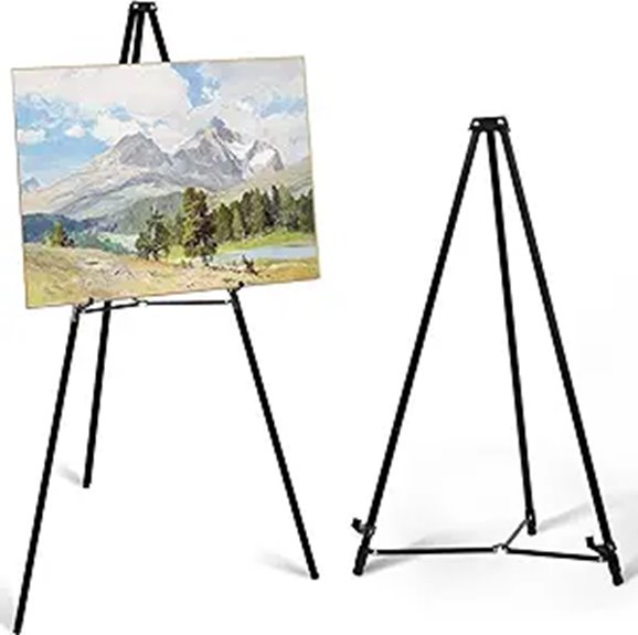 PUJIANG 63 Aluminum Easel for Sign and Display