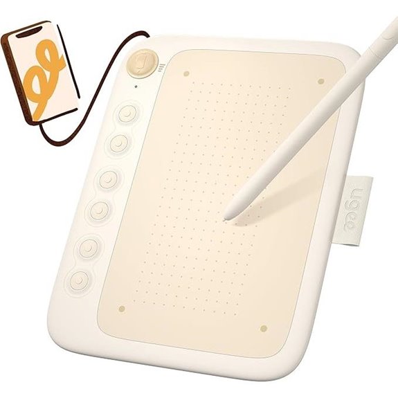 UGEE Q6 Drawing Tablet with Stylus for Android/PC