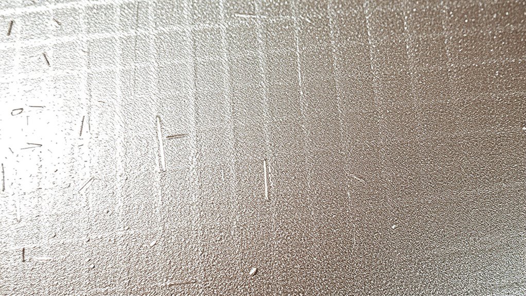 apply metallic paint carefully