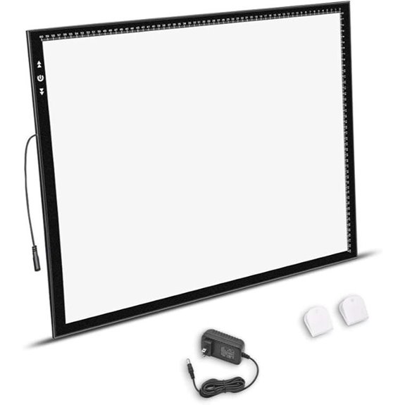 HSK A2 Art Light Box with Dimmer and Adapter
